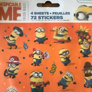 Please bundle to get a very nice discount. Despicable Me Minions Sticker Sheets